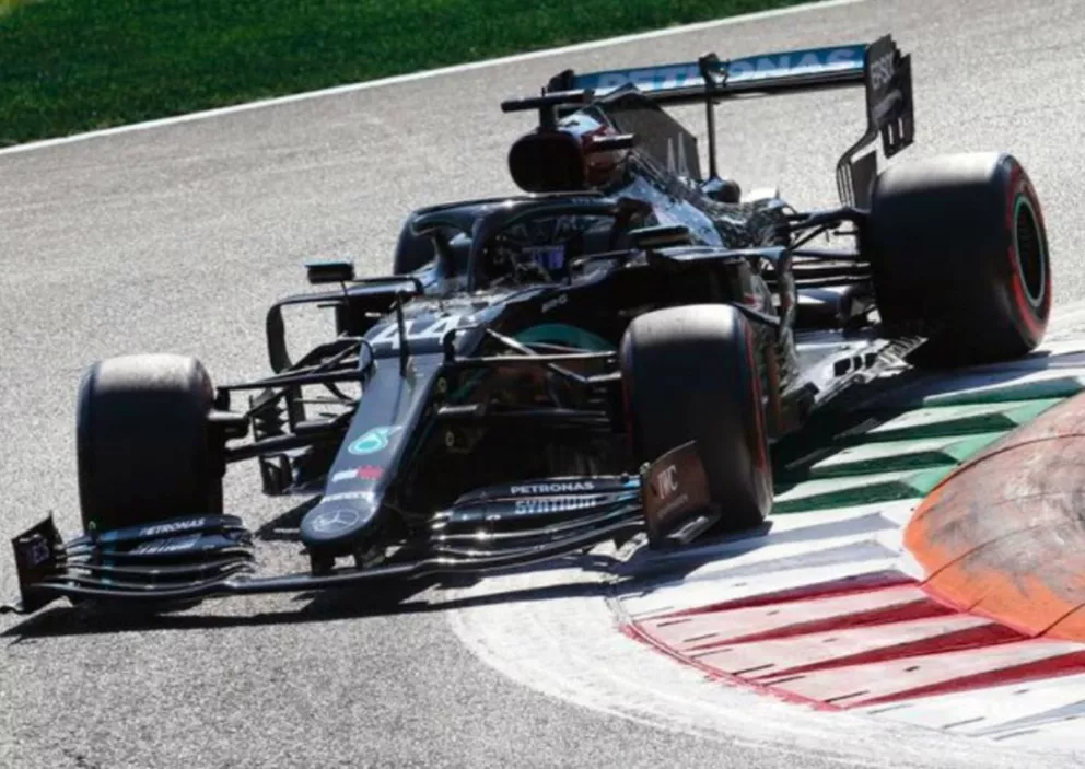 Hamilton largará primero en el Gran Premio de Italia