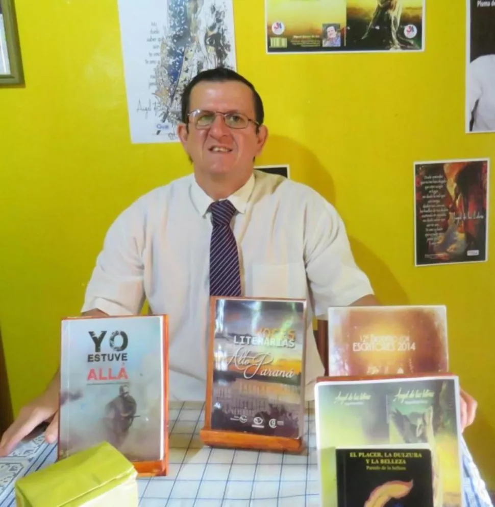 ‘El Ángel de las Letras’, el nuevo libro del poeta esperanceño Miguel Gómez Da Luz