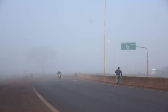 Posadas amaneció cubierta por una densa neblina Posadas amaneció cubierta por una densa neblina