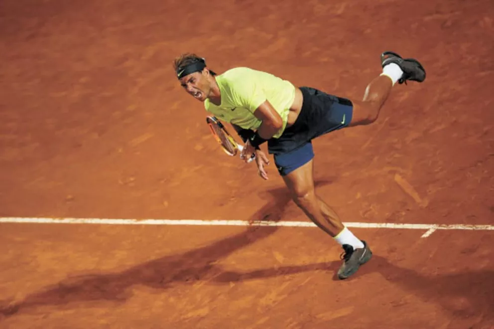 Nadal ganó en su debut en Roma tras una inactividad de seis meses