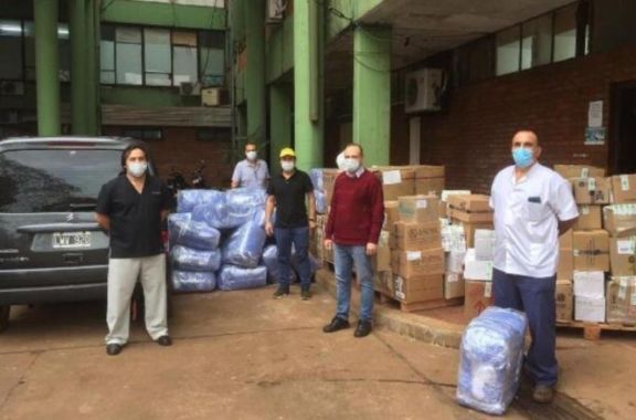 Entrega de más de 160 mil elementos de protección a hospitales de la provincia Entrega de más de 160 mil elementos de protección a hospitales de la provincia