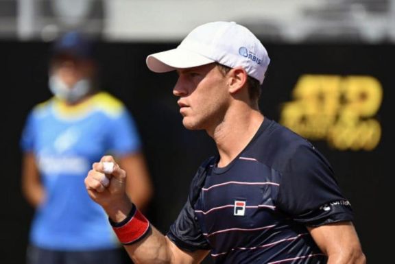 Schwartzman se metió en los octavos de Roma Schwartzman se metió en los octavos de Roma