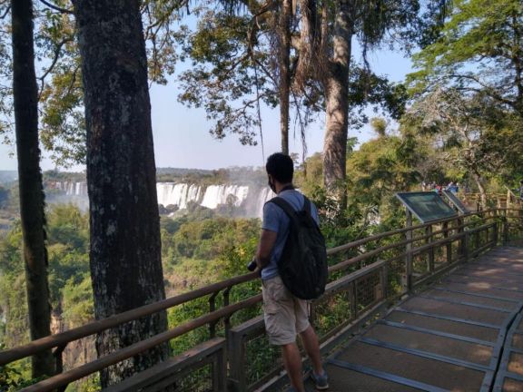 Poco más de 400 personas visitaron Cataratas este fin de semana Poco más de 400 personas visitaron Cataratas este fin de semana