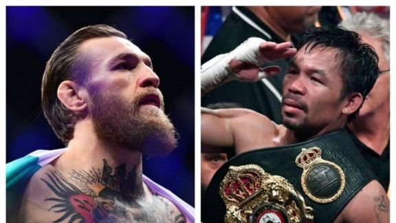Conor McGregor anunció que peleará con Manny Pacquiao Conor McGregor anunció que peleará con Manny Pacquiao