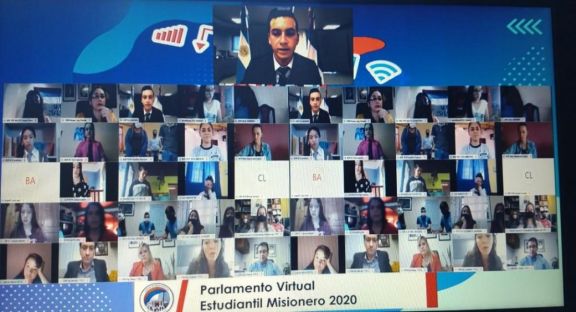 Destacaron las iniciativas de los jóvenes en el Parlamento Destacaron las iniciativas de los jóvenes en el Parlamento
