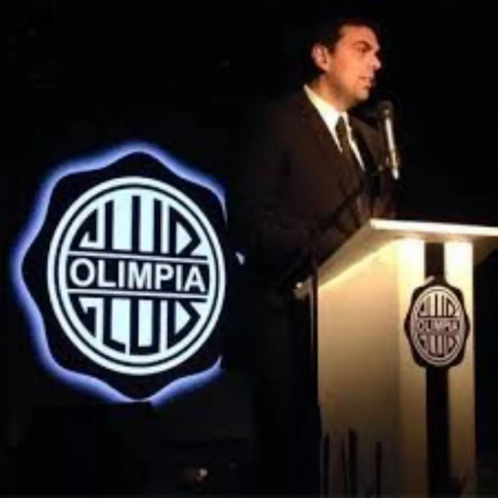Marcos Trovato, presidente del club Olimpia del Paraguay