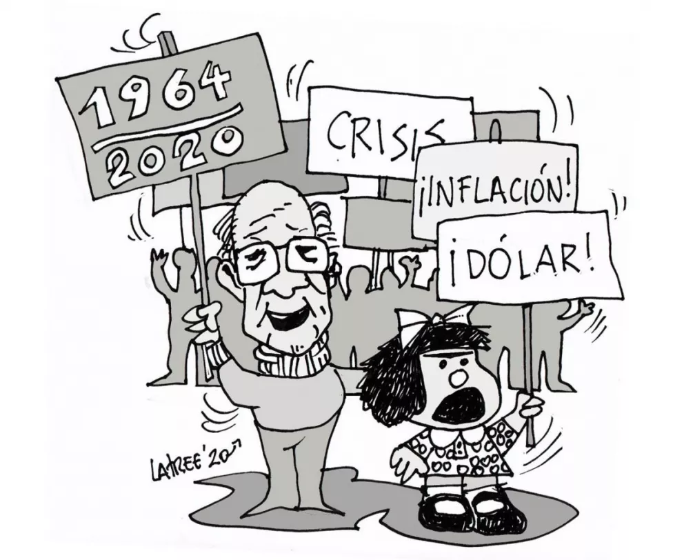Marcha de los días: Mafalda y la crisis recurrente