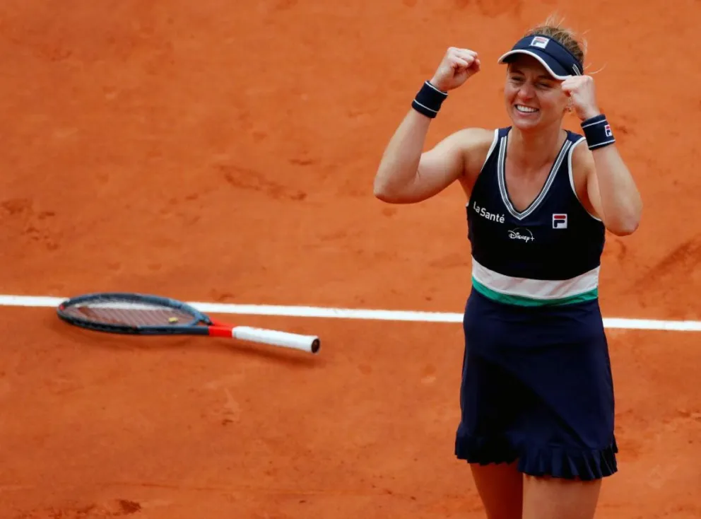 Podoroska sigue haciendo historia y ya está en semis de Roland Garros