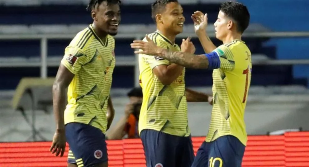 Colombia debutó en las Eliminatorias con una goleada 3 a 0 ante Venezuela