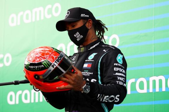 Hamilton venció en Alemania e igualó a Schumacher Hamilton venció en Alemania e igualó a Schumacher