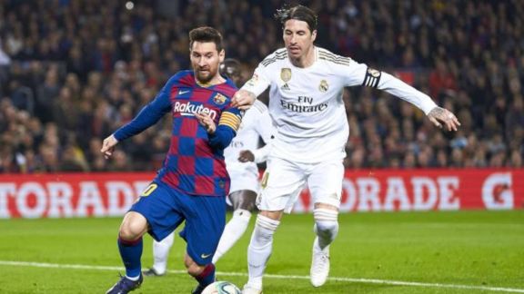 Lionel Messi y Sergio Ramos, otra vez frente a frente Lionel Messi y Sergio Ramos, otra vez frente a frente