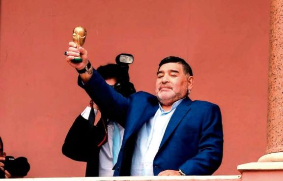 Maradona le respondió a Macri Maradona le respondió a Macri