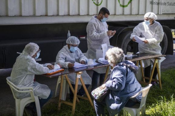 Confirmaron 287 muertes por Covid-19 y 10.324 nuevos contagios en el país Confirmaron 287 muertes por Covid-19 y 10.324 nuevos contagios en el país