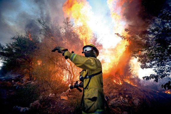 Hay focos activos de incendios en siete provincias Hay focos activos de incendios en siete provincias
