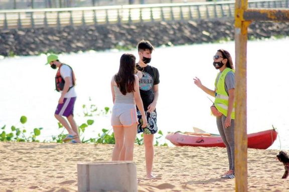 Reacondicionan balnearios de Posadas para su reapertura Reacondicionan balnearios de Posadas para su reapertura