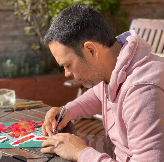 Este martes el artista Andrés Paredes brindará una charla virtual Este martes el artista Andrés Paredes brindará una charla virtual
