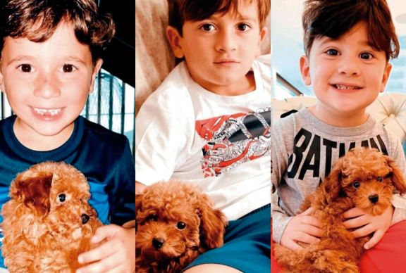 Antonela Roccuzzo presentó al nuevo integrante de la familia Antonela Roccuzzo presentó al nuevo integrante de la familia