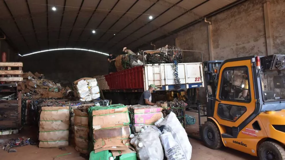 Se realizó el primer envío     de reciclados      a Córdoba