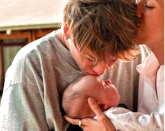 Londra compartió fotos con su hija Londra compartió fotos con su hija