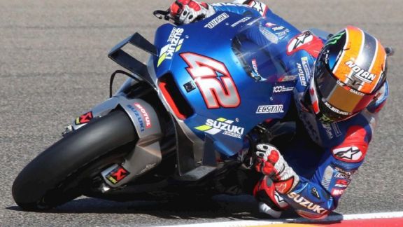 Rins se anotó como nuevo ganador en el Moto GP Rins se anotó como nuevo ganador en el Moto GP