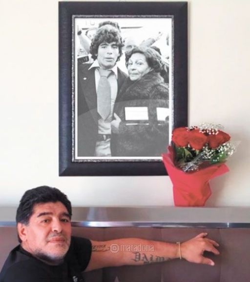 El emotivo mensaje de Diego Maradona para Doña Tota