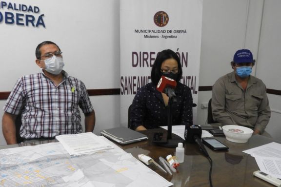 “Los datos indican que estamos en riesgo de tener una posible transmisión de Dengue en Oberá” “Los datos indican que estamos en riesgo de tener una posible transmisión de Dengue en Oberá”
