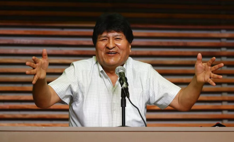 Evo Morales: "Vamos a levantar a Bolivia"