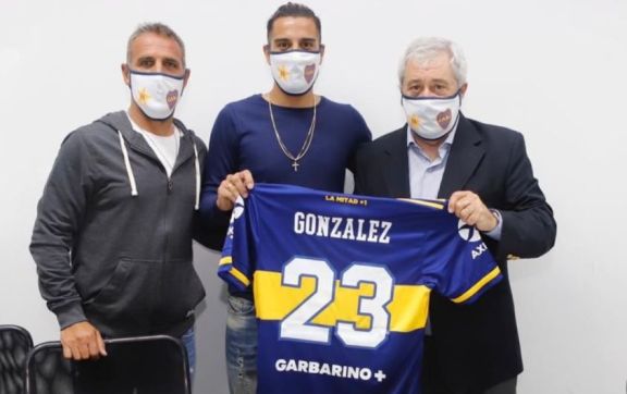 El Pulpo González firmó su contrato y se suma al plantel de Boca El Pulpo González firmó su contrato y se suma al plantel de Boca