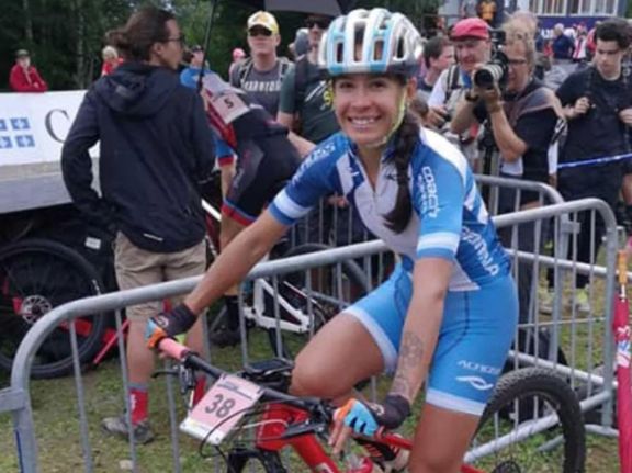 La ciclista misionera Paula Quirós fue suspendida La ciclista misionera Paula Quirós fue suspendida