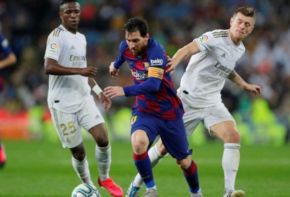 Con Messi como estandarte, Barcelona recibe a Real Madrid en el clásico de España Con Messi como estandarte, Barcelona recibe a Real Madrid en el clásico de España