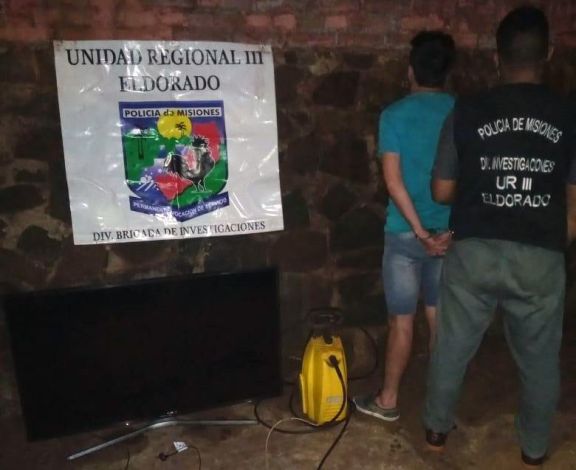 Cayó "Peka" por robar en la casa de su vecino en Eldorado Cayó "Peka" por robar en la casa de su vecino en Eldorado