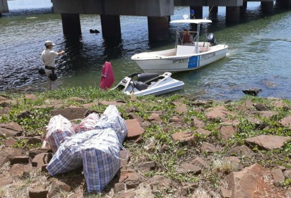 En moto de agua traía marihuana y fue interceptado por Prefectura En moto de agua traía marihuana y fue interceptado por Prefectura