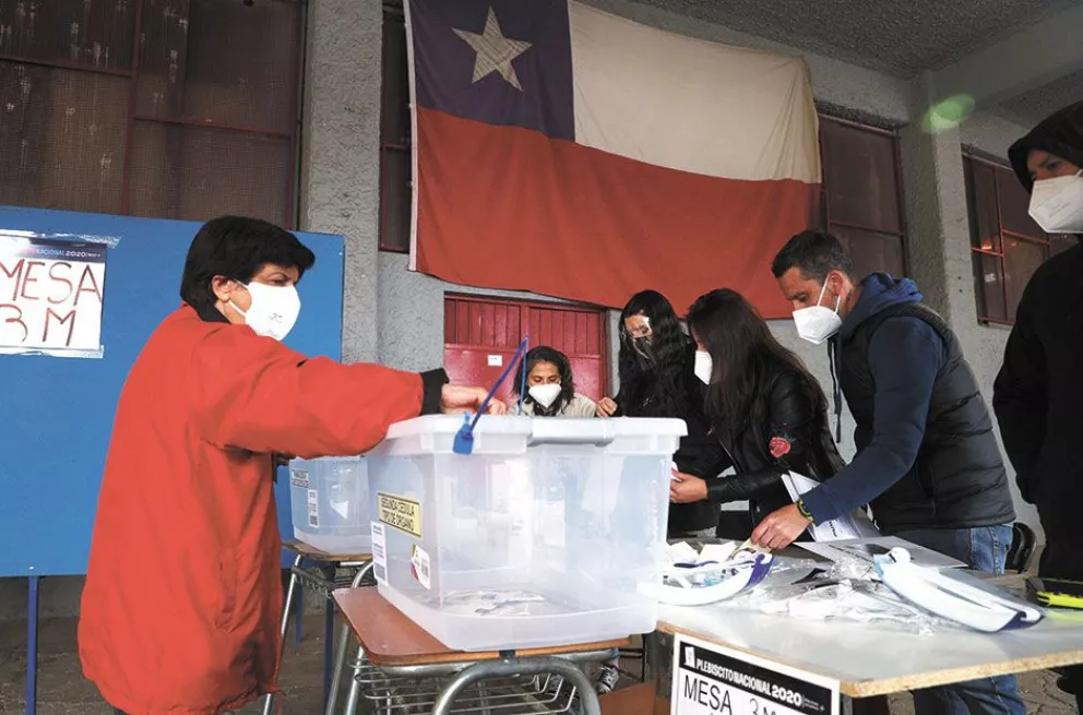 Categórica victoria a favor del cambio constitucional en Chile
