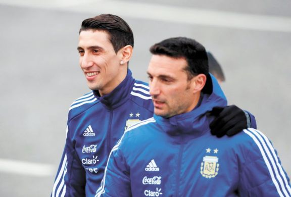 Vuelve Di María a la órbita Scaloni Vuelve Di María a la órbita Scaloni