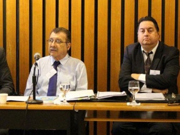El ex juez Turraca Schou hizo silencio en el inicio del debate en el que lo acusan de abuso sexual de menores El ex juez Turraca Schou hizo silencio en el inicio del debate en el que lo acusan de abuso sexual de menores