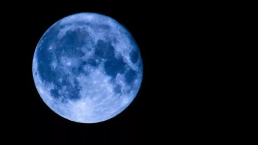 La Luna azul, un fenómeno que ocurre cada dos años