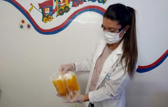 Cuatro recuperados de Covid donaron plasma en Iguazú Cuatro recuperados de Covid donaron plasma en Iguazú