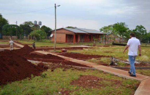 Avanzan obras en varios barrios de Tres Capones Avanzan obras en varios barrios de Tres Capones