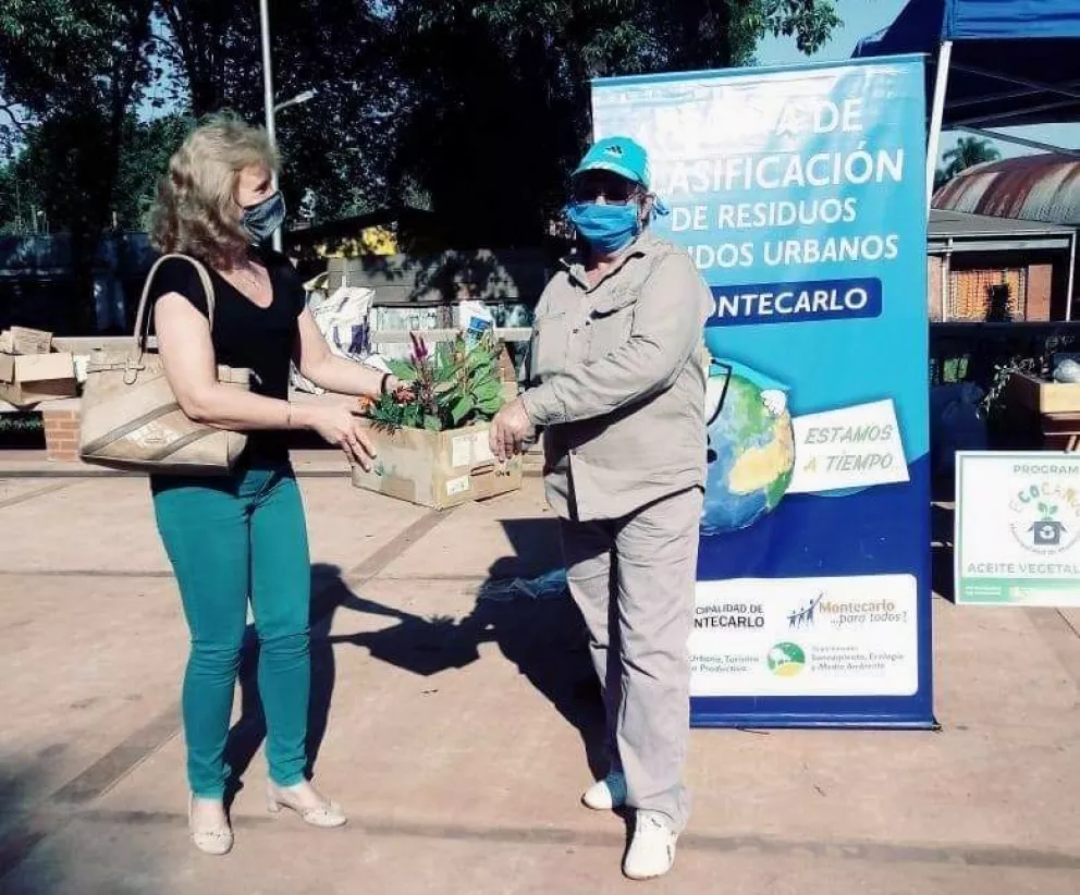 Nueva jornada exitosa de concientización ambiental en Montecarlo 