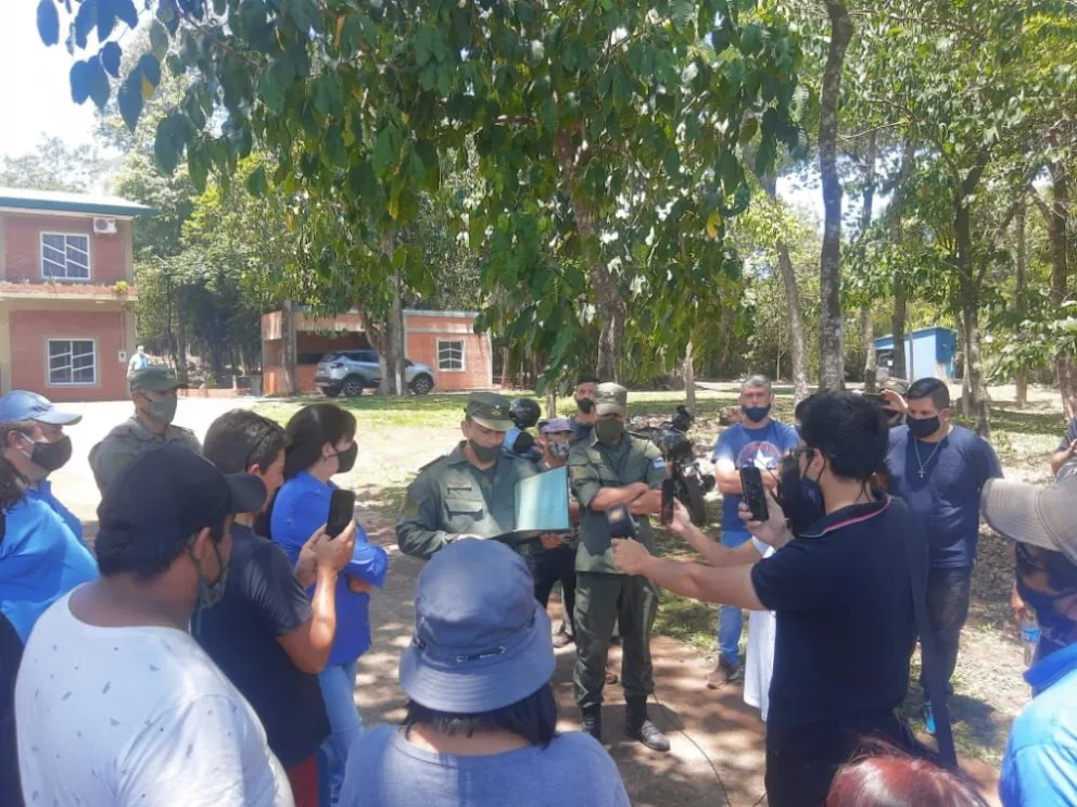 El juez Guerrero ordenó desalojar y los manifestantes liberaron la ruta 12 en Puerto Iguazú