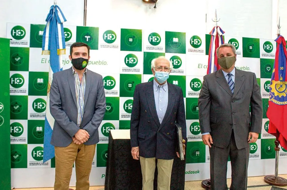 Declararon ciudadano ilustre a Barrios Arrechea