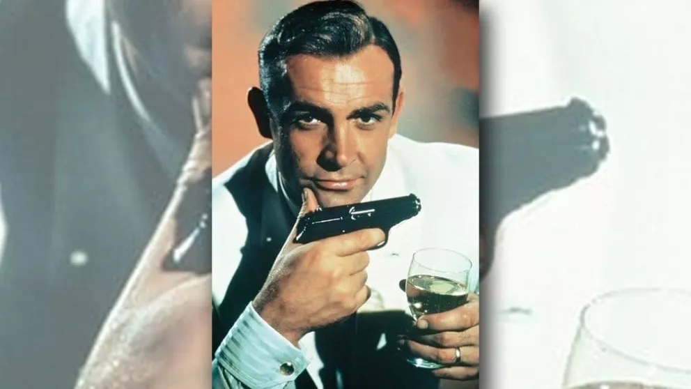 Subastan la pistola que usó Sean Connery en su primera película de James Bond