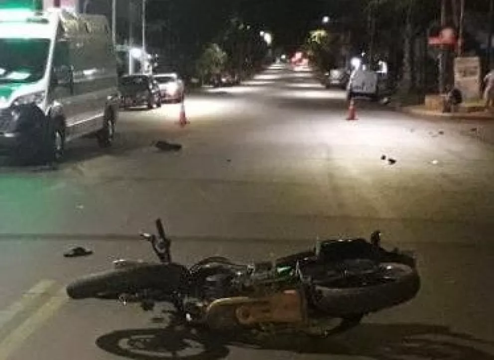 Otro motociclista muere en Posadas tras colisión con un automóvil