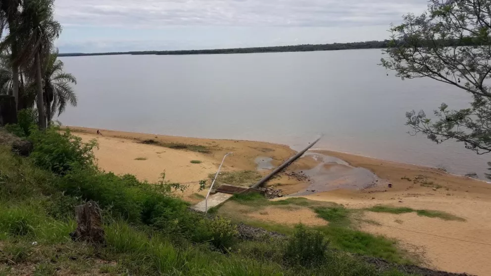 Bajante: otra semana con el río Paraná por debajo de los 0.90 m. en Ituzaingó