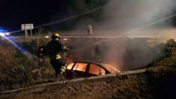 Misionero herido al despistar sobre la ruta 14 en Entre Ríos Misionero herido al despistar sobre la ruta 14 en Entre Ríos