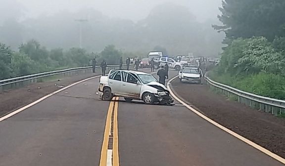 Oficial de la Policía falleció en un accidente de tránsito en Irigoyen Oficial de la Policía falleció en un accidente de tránsito en Irigoyen