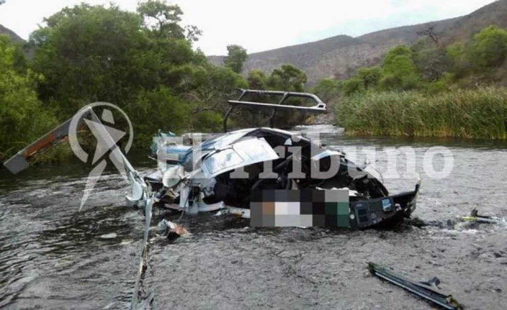 Avanzan en Salta las pericias sobre los restos del helicóptero en el que falleció Jorge Brito