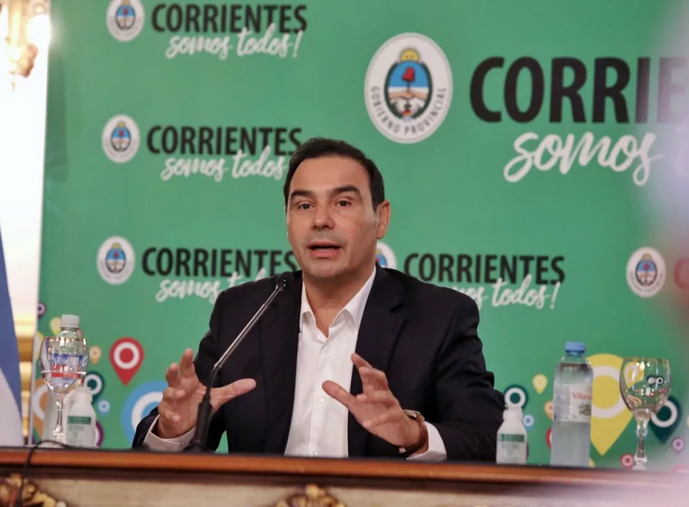Valdés fijó el 29 de agosto para las elecciones en Corrientes y no definió si buscará su reelección