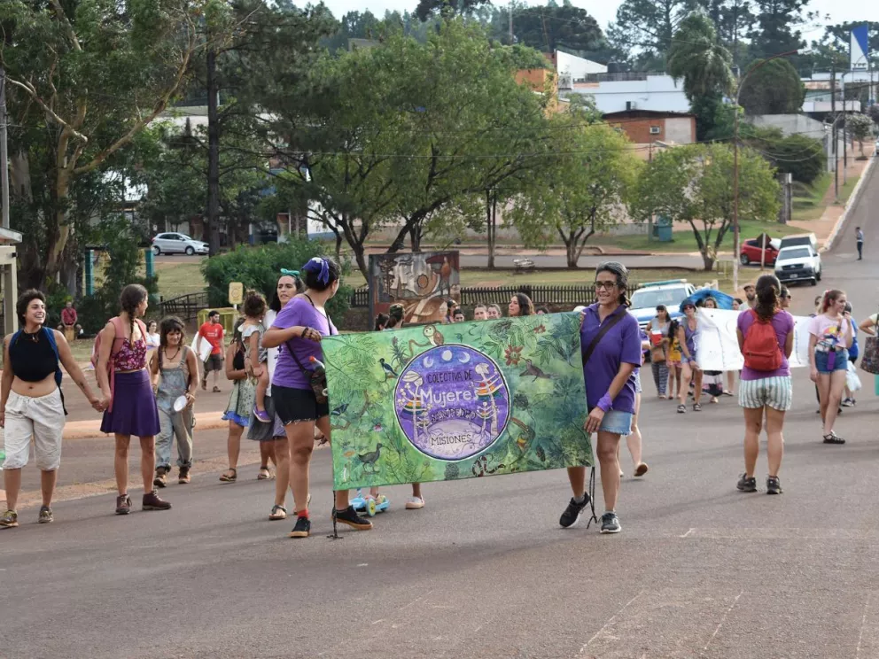 San Pedro: Marcharon contra la violencia de género como manera de prevenir nuevos femicidios  