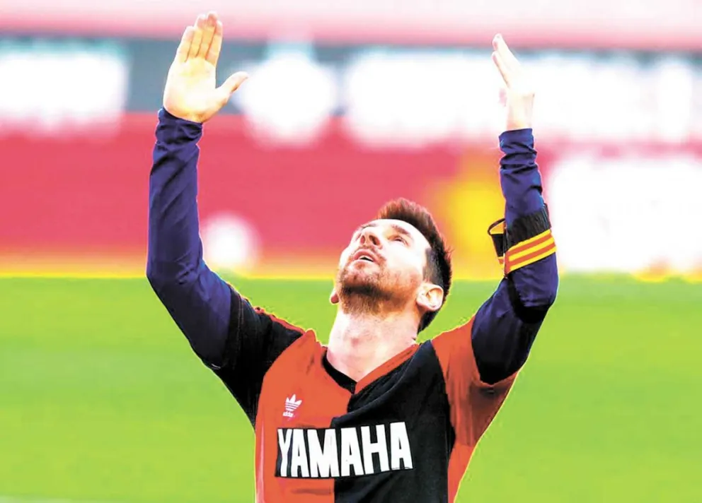 Messi, Newell’s y Diego